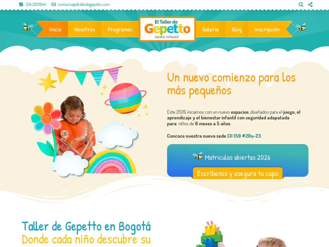 El Taller de Gepetto — Educación