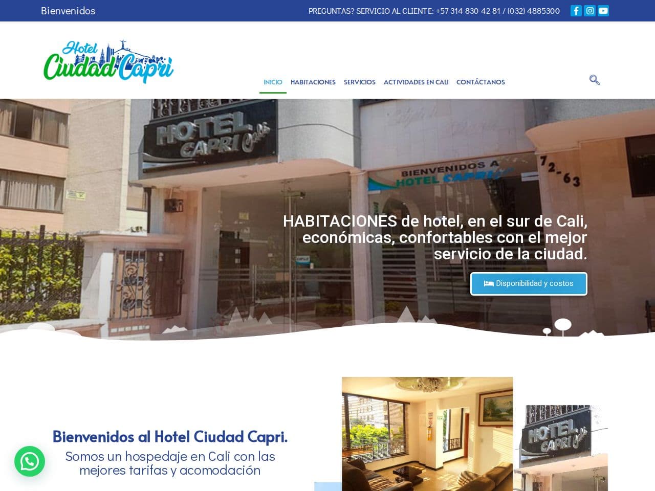 Hotel Ciudad Capri — Hotelería