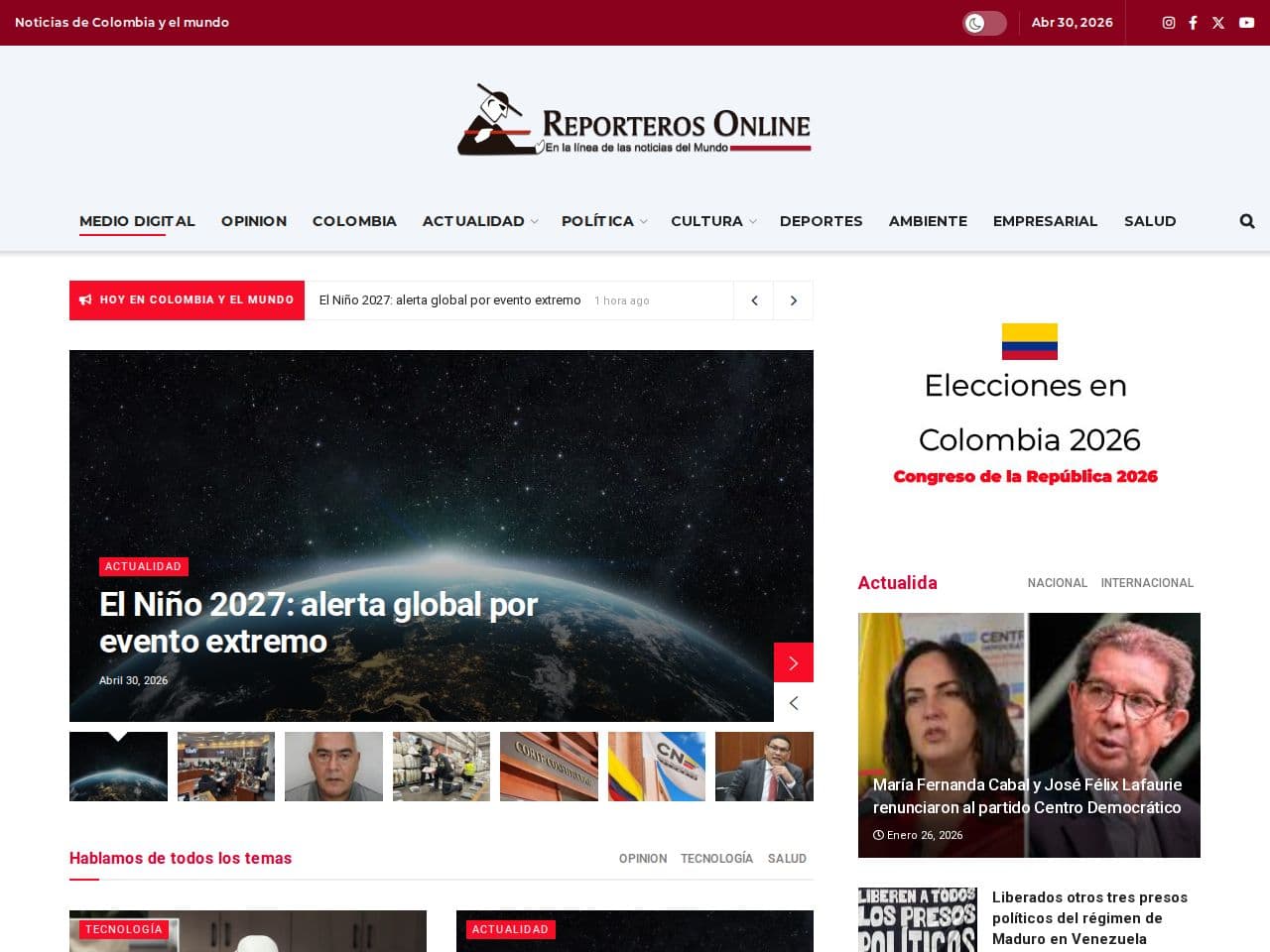 Reporteros Online — Medios